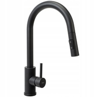 Kuchynská batéria Fresh Black Matt Spout