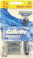 Žiletka + náboje 5 ks GILLETTE MACH3 Štart