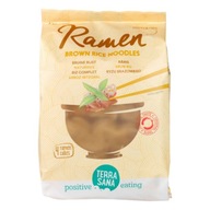 Bezlepkové rezance Ramen vyrobené z organickej hnedej ryže