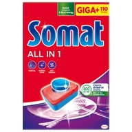 Somat Giga+ All in 1 Tablety do umývačky riadu 110 ks