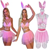 EROTICKÁ SPÁDLA SEXY SET PINK Rabbit S