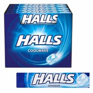 Cukríky Halls Coolwave 20 ks x 33,5 g