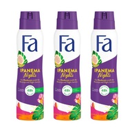 Antiperspirant Fa Brazilian Ipanema Nights x3