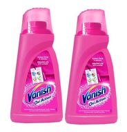 VANISH OXI Pink odstraňovač škvŕn gél farebný tekutý 2x 1L