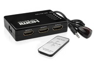 HD SPLITTER 4K SPÍNAČ 5x HDMI + IR