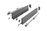 GTV Axis Pro zásuvka 450 mm stredne antracitová h116