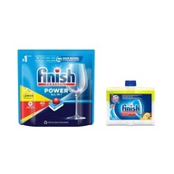 FINISH Power All-in-1 40ks citrón + čistič 250ml