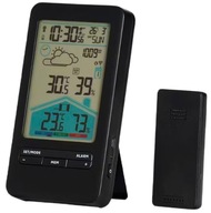 NORTEC POČASIE POČASIE STANICE LCD HYGROMETER NABÍJACÍ KALENDÁR ALARMU