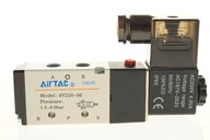 SOLENOIDOVÝ VENTIL AIRTAC 4V210-06 AG 5/2-1/8- 230 V AC