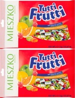 MIESZKO TUTTI FRUTTI CUKROVINKY - 4 príchute - 1kg x2