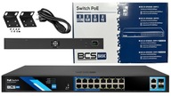 IP SWITCH BCS-B-SP1602G-2SFP PoE 16 GIGABIT kamery