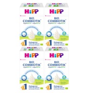 HiPP 1 BIO COMBIOTIK dojčenské mlieko, 4x550 g