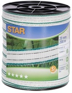 PÁSKA SHEPHERD STAR 200MX2CM BIELA ​​A ZELENÁ KERBL