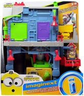 Úkrytová základňa MINIONS VEĽKÁ SKUPINA S ODPAĽOVAČOM A OTTO Imaginext GMP35 RAKETOU