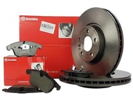 BREMBO DISK + DLOŽKY PREDNÉ FORD MONDEO MK4 IV