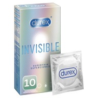 DUREX Neviditeľné super tenké kondómy 10 ks