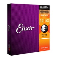 Elixír 16052 NanoWeb fosforový bronz 12-53