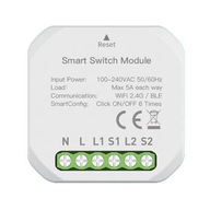 INTELIGENTNÉ RELÉOVÉ RELÉ 2 WIFI KANÁLY 2200W TUYA AUTOMATION