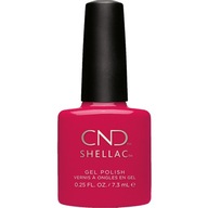 CND SHELLAC Wildfire Hybridný lak na nechty 7,3 ml ČERVENÝ