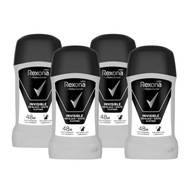 SET 4X REXONA PÁNSKE NEVIDITEĽNÉ NA ČIERNO-BIELOM ODVETE 50ML