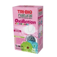 Tablety na pranie OXI ACTION COLOR, 18 kusov TRI-BIO