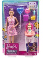 BARBIE SKIPPER BABYSITTER BÁBIKA Narodeniny bábätka