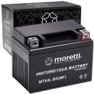 MORETTI MTX4L-BS 4 Ah YTX4L-BS gélová motobatéria