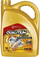 Syntetický olej Qualitium Power 5W/30 (5L).