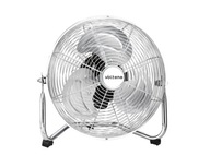 VENTILÁTOR-KRUHOVÁ PODLAHA CHROMOVÁ 100W