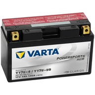 BATÉRIA VARTA YT7B-BS YT7B-4 12V 7AH 120A AGM