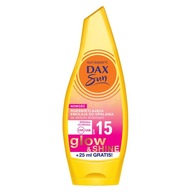 DAX SUN Rozjasňujúca opaľovacia emulzia SPF15