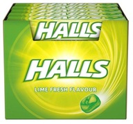 HALLS DROPS LIMETOVÉ CANDY - LIMETKA 20 KS