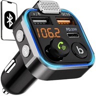 Bluetooth FM vysielač a nabíjačka