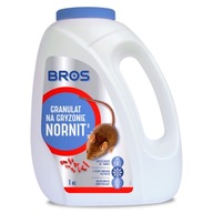 BROS Nornit COMBAT RODENTS Myši Hraboše 1kg