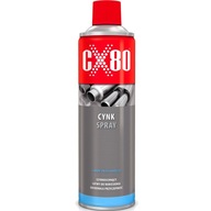 CX80 ZINKOVÝ SPREJ ANTIKORÓZNA OCHRANA 500ML