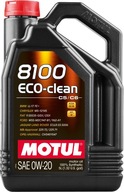 Motul 8100 Eco-Clean motorový olej 5 l 0W-20