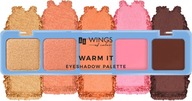 Paletka očných tieňov AA WINGS OF COLOR teplá It 5*1,45 g