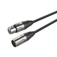 Roxtone XLR 3-kolíkový DMXX200L3 zásuvkový kábel