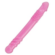 Obojstranné dildo s výstupkami, Pink Toyz4Lovers