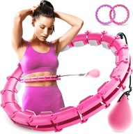 Hula hoop originálny hula hoop so záťažou, fitness, spevnením a zoštíhlením