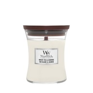 WoodWick sviečka WHITE TEA & JASMINE 275g