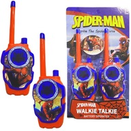 SET SPIDERMAN WALKIE TALKIE 2x vysielačka