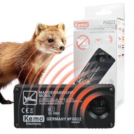 KEMO FG022 batériový odpudzovač kun ultrazvukové nemecké 2 x AA batérie