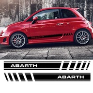 LADIACE NÁLEPKY PRE AUTO FIAT 500 ABARTH