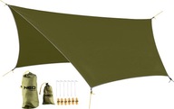 NEO CAMPING TARP TURISTICKÁ PLACHTA VODEODOLNÁ 360x290 cm 210T 63-130