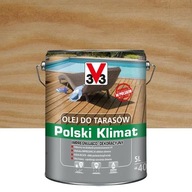 V33 Terasový olej POLSKÝ KLÍMA 5L BEZFAREBNÝ