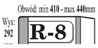 NASTAVITEĽNÝ OBAL KNIHY R8 (50 KS) IKS [ŠKOLA]