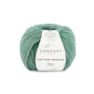 Katia Cotton-Merino priadza 140 / smaragd