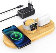 INDUKČNÁ NABÍJAČKA PRE IPHONE APPLE WATCH AIRPOD