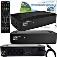 DEKODÉR POZEMNÝ TV TUNER HD DVB-T2 HEVC H.265